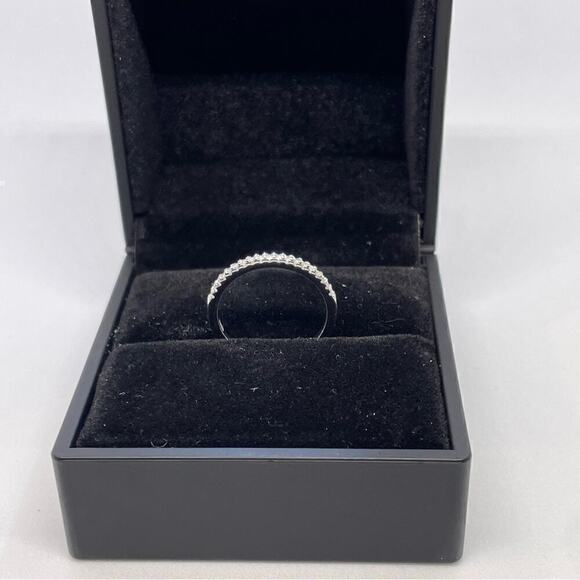 Moissanite Diamond Wedding Band Anniversary Ring GRA Certified Size 7 - Picture 1 of 7